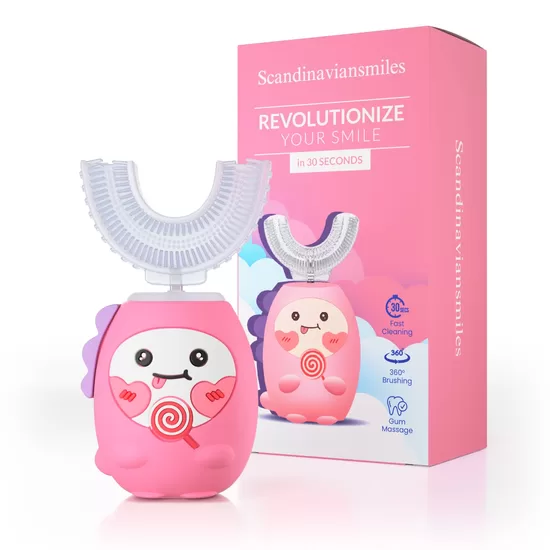 SmartBrush - Elektriskā zobu birste BĒRNIEM (Rozā)